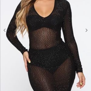 Rhinestone dress